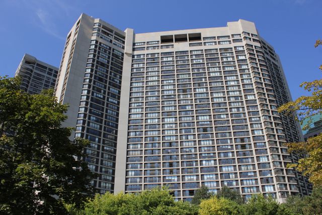 a condo building